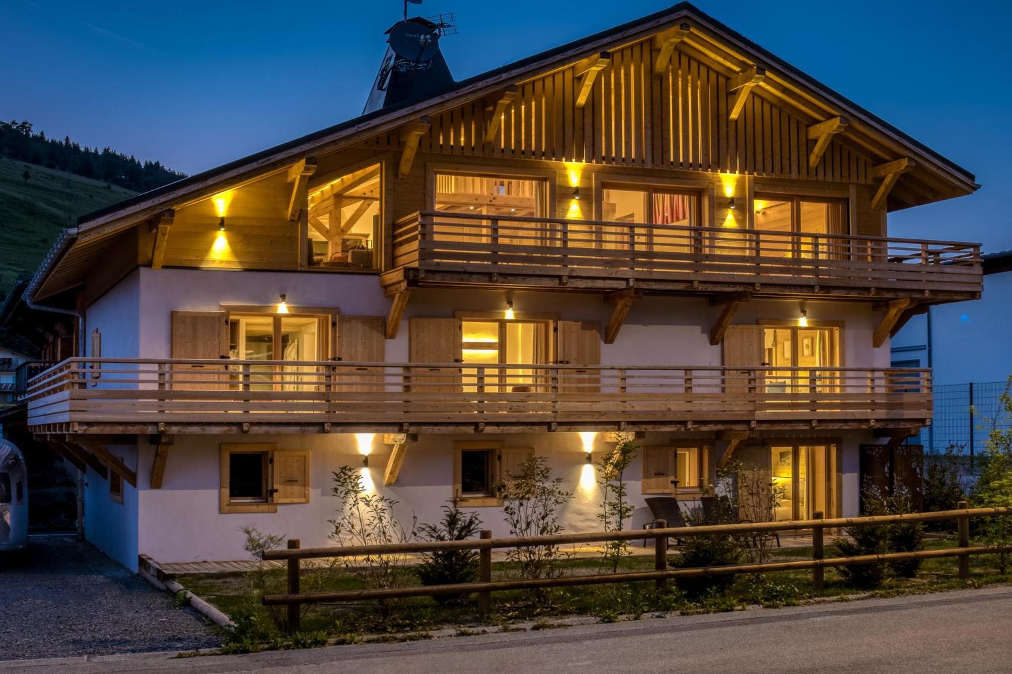 Location Chalet Et Appartement - Emmanuel Renaut Megève Exteriör bild
